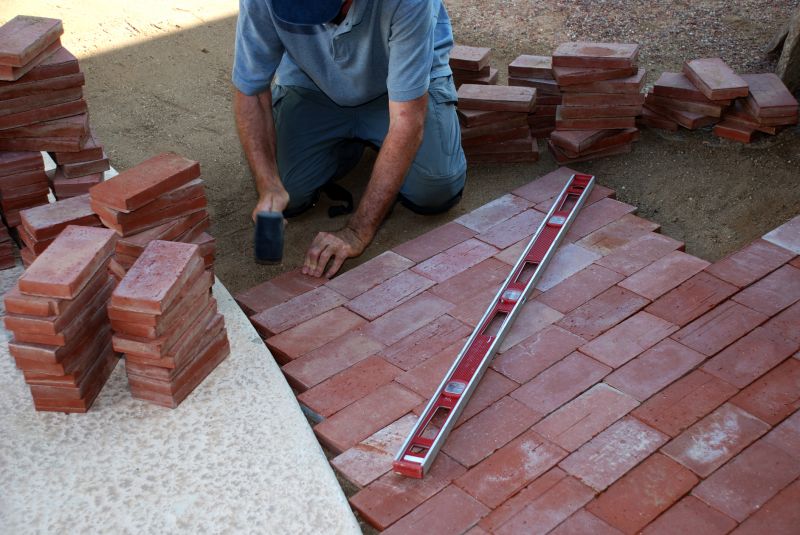 Installing Brick Pavers in Mild Weather